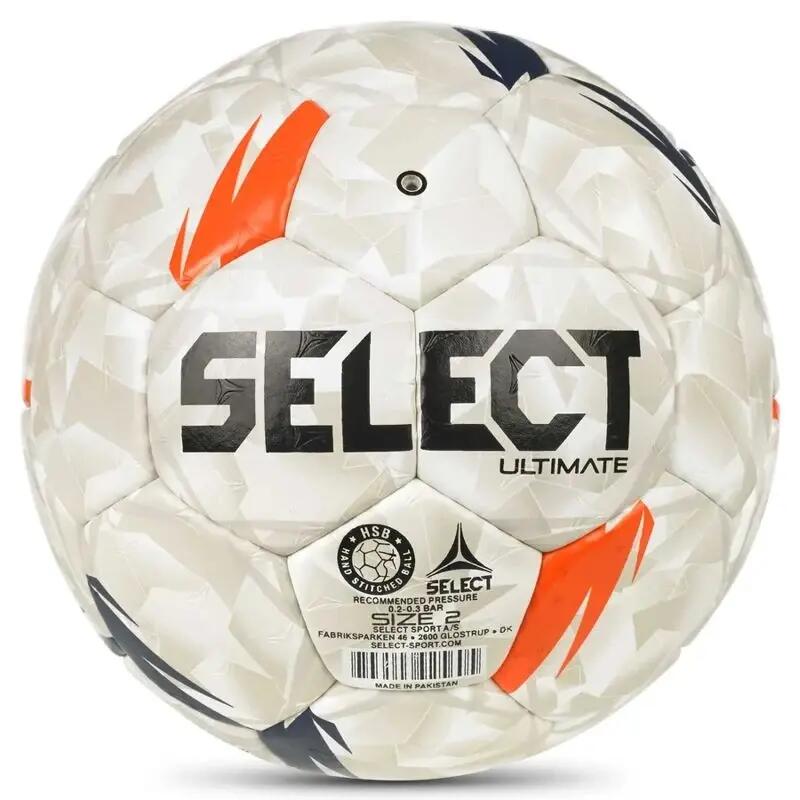 Pallone Select Ultimate EHF Europa League 2026 bianco, misura: 2 2/4