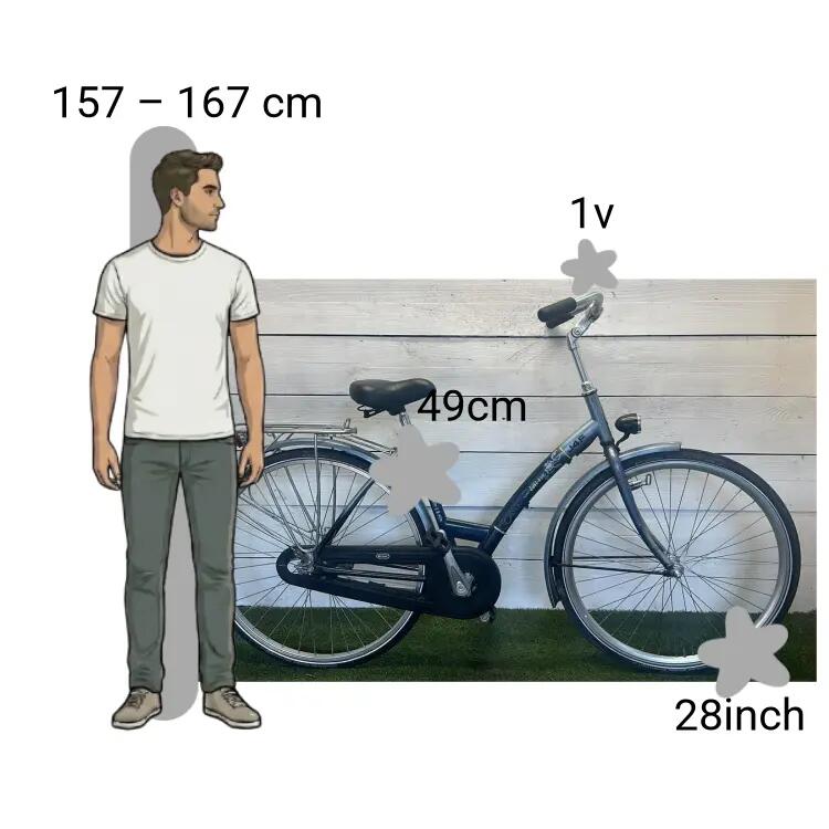Bicicletta usata Gazelle J4U 2/4