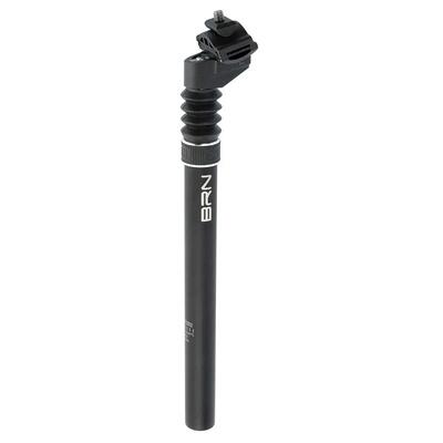 Brn geveerde zadelpen zwart, doorsnee 25,4 mm