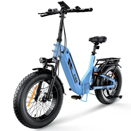 Elektrische fiets voor volwassenen iScooter EB8 48V 15Ah batterij 250W motor