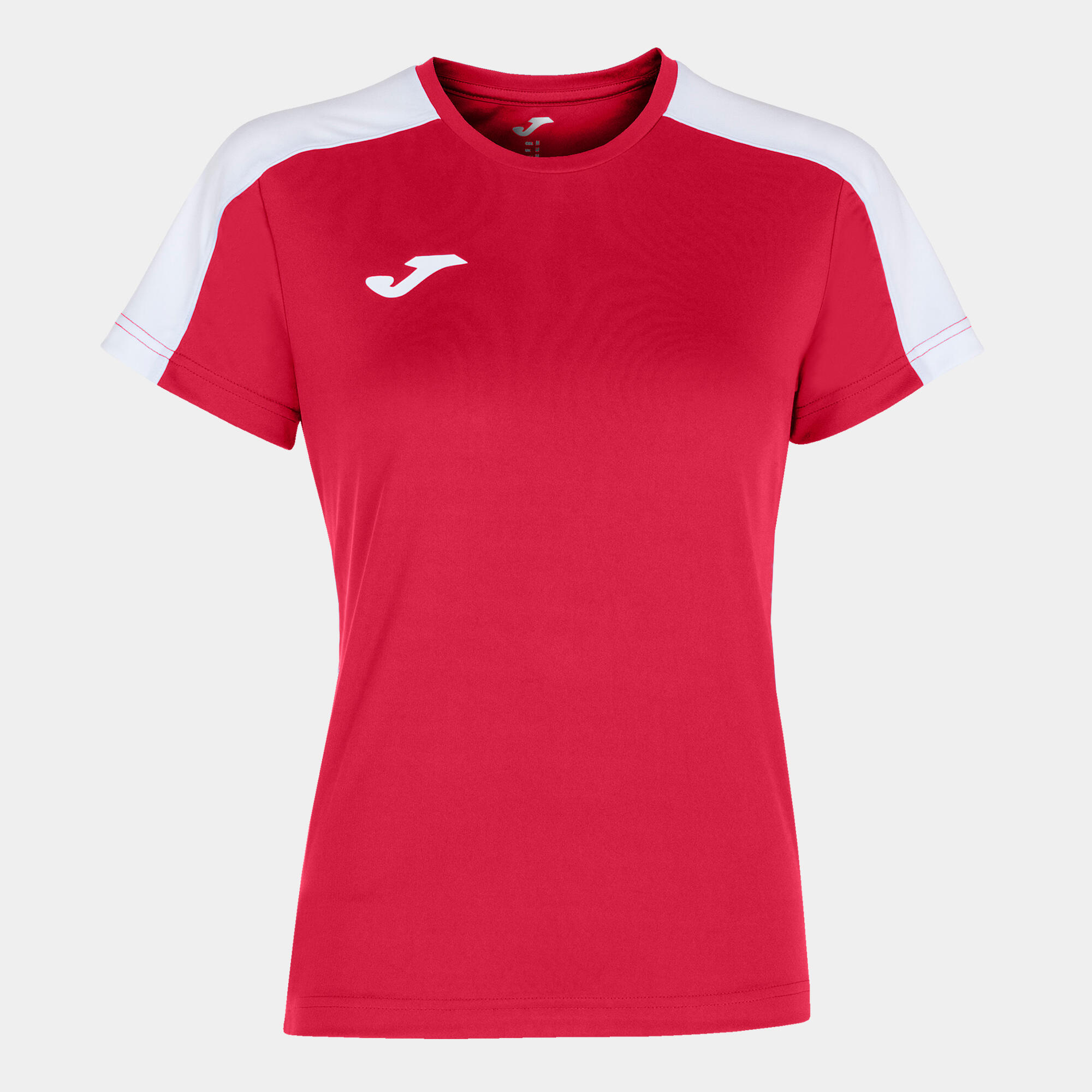 Joma - Maillot Manches Courtes Football Femme Joma Academy Iii Rouge - T-shirt Manches Courtes - Blanc|rouge - 36 Xs - Decathlon