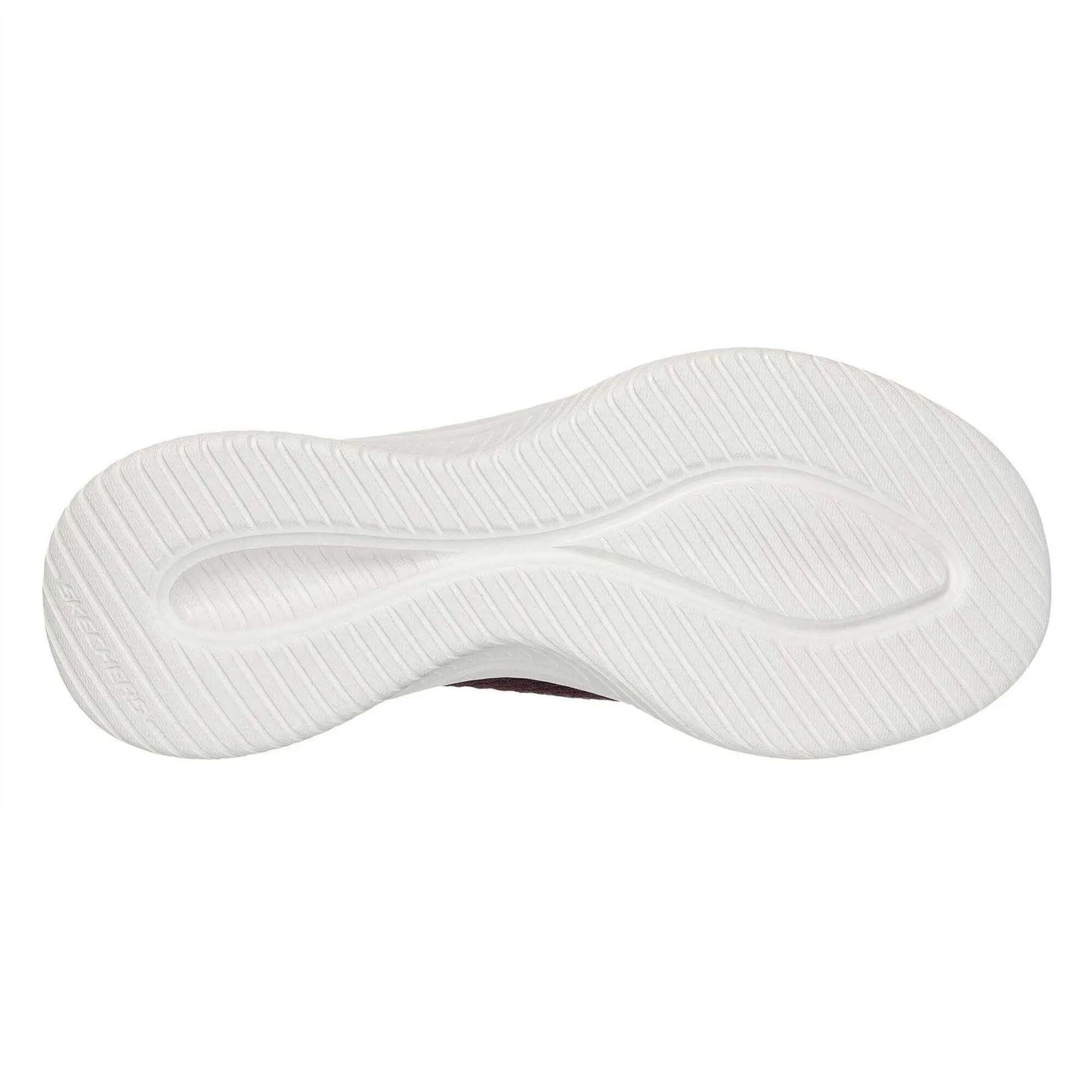 Scarpe Sportive Senza LacciDonna Skechers Ultra Flex 3.0 Vino 4/5