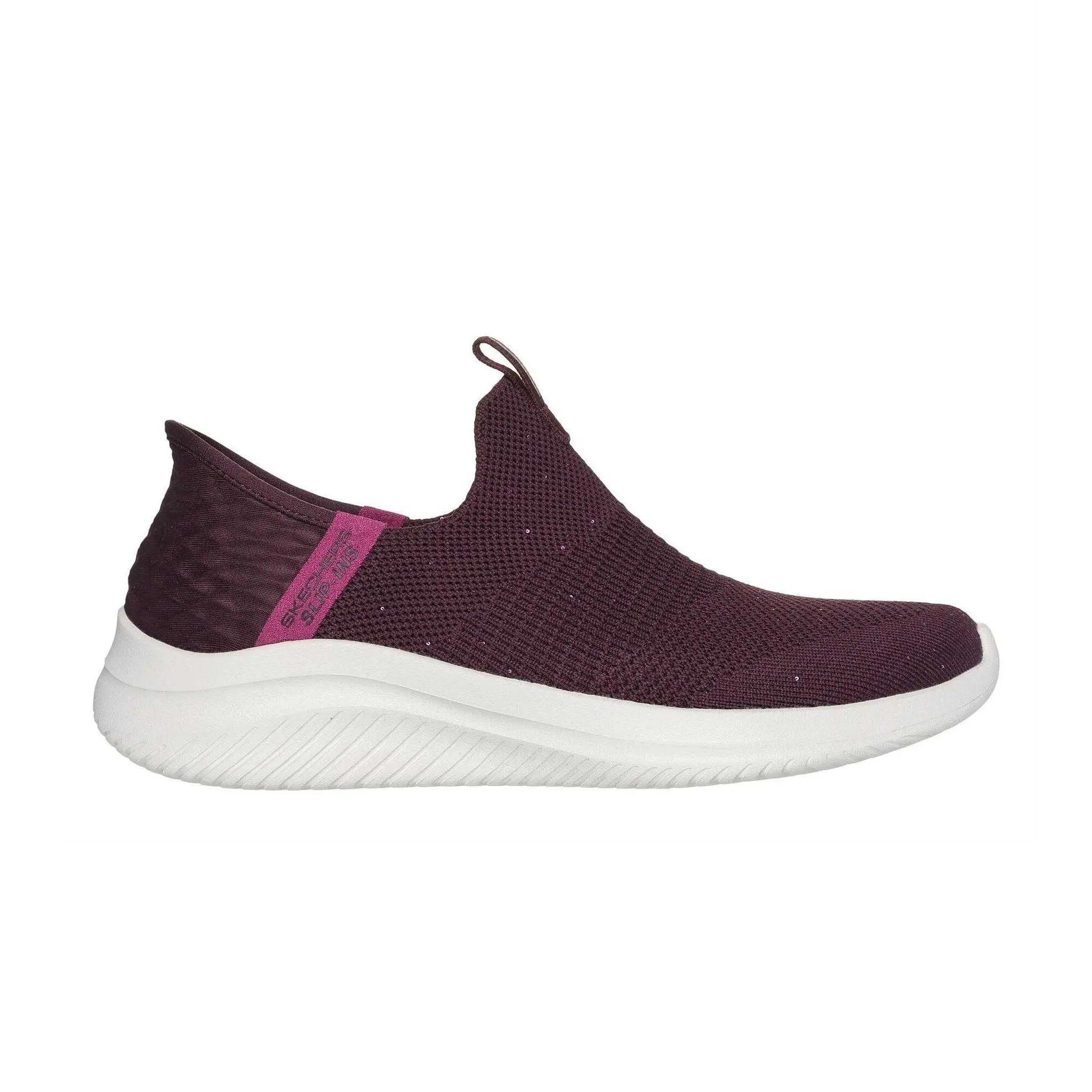 Scarpe Sportive Senza LacciDonna Skechers Ultra Flex 3.0 Vino 3/5