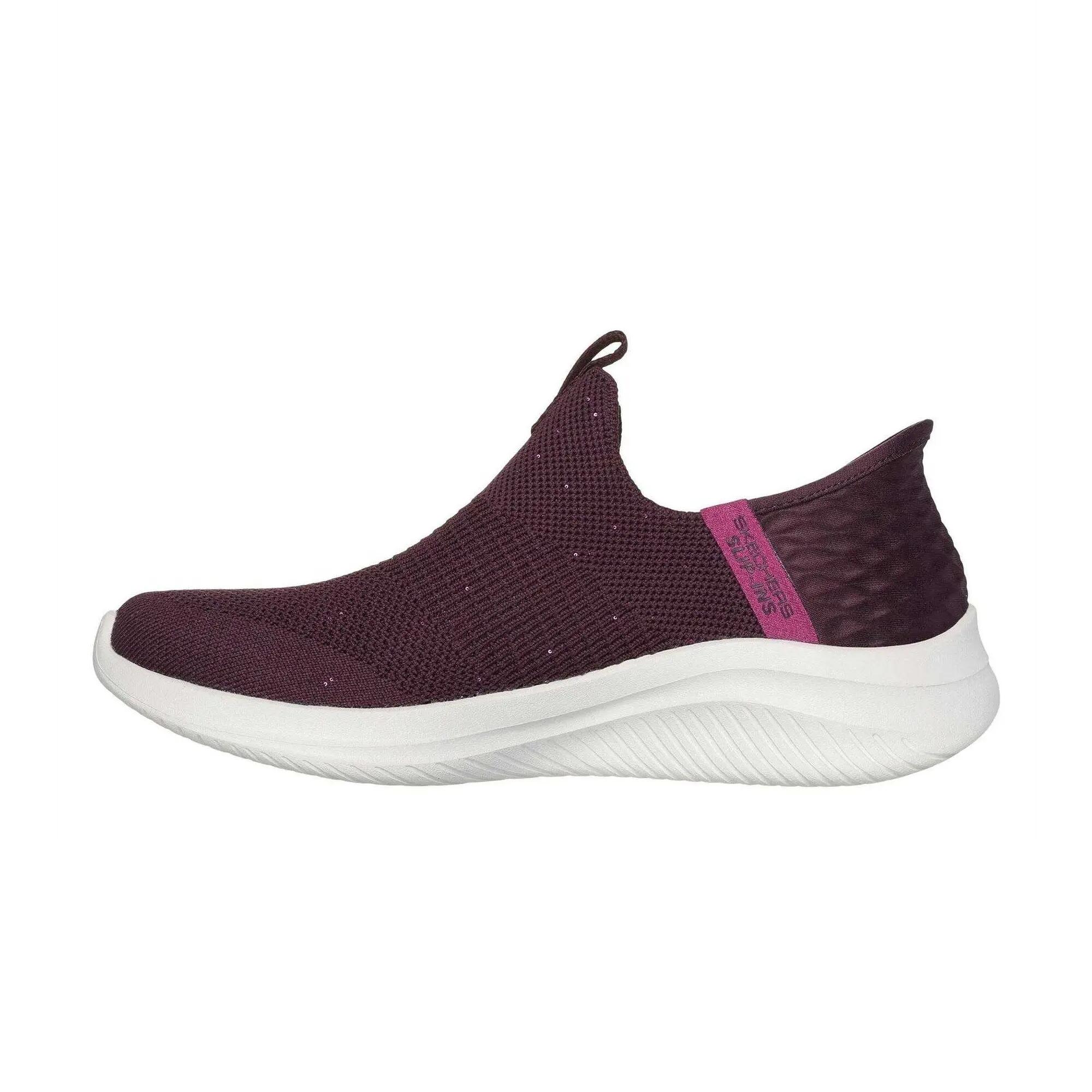 Scarpe Sportive Senza LacciDonna Skechers Ultra Flex 3.0 Vino 2/5