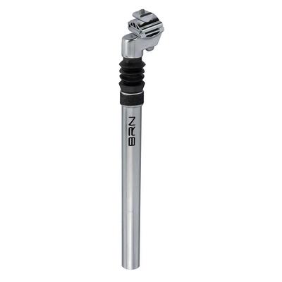 Brn geveerde zadelpen zilver, doorsnee 27,2 mm