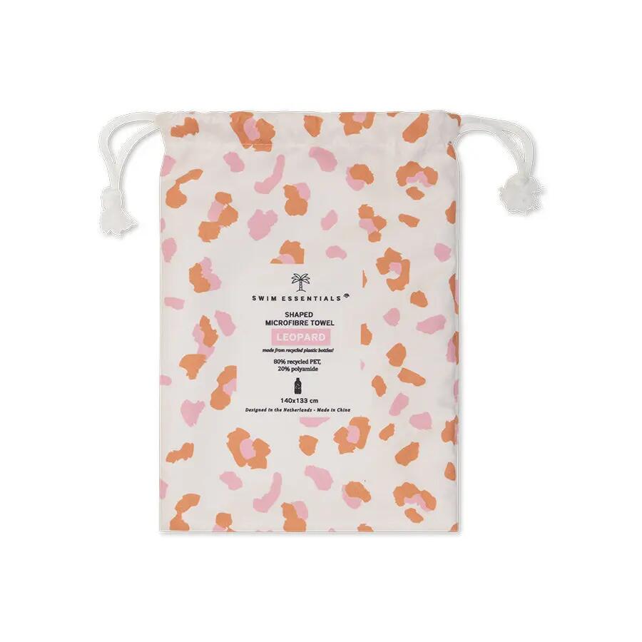 Toalla De Playa Microfibra - Beige - Leopard - 140 cm 4/5