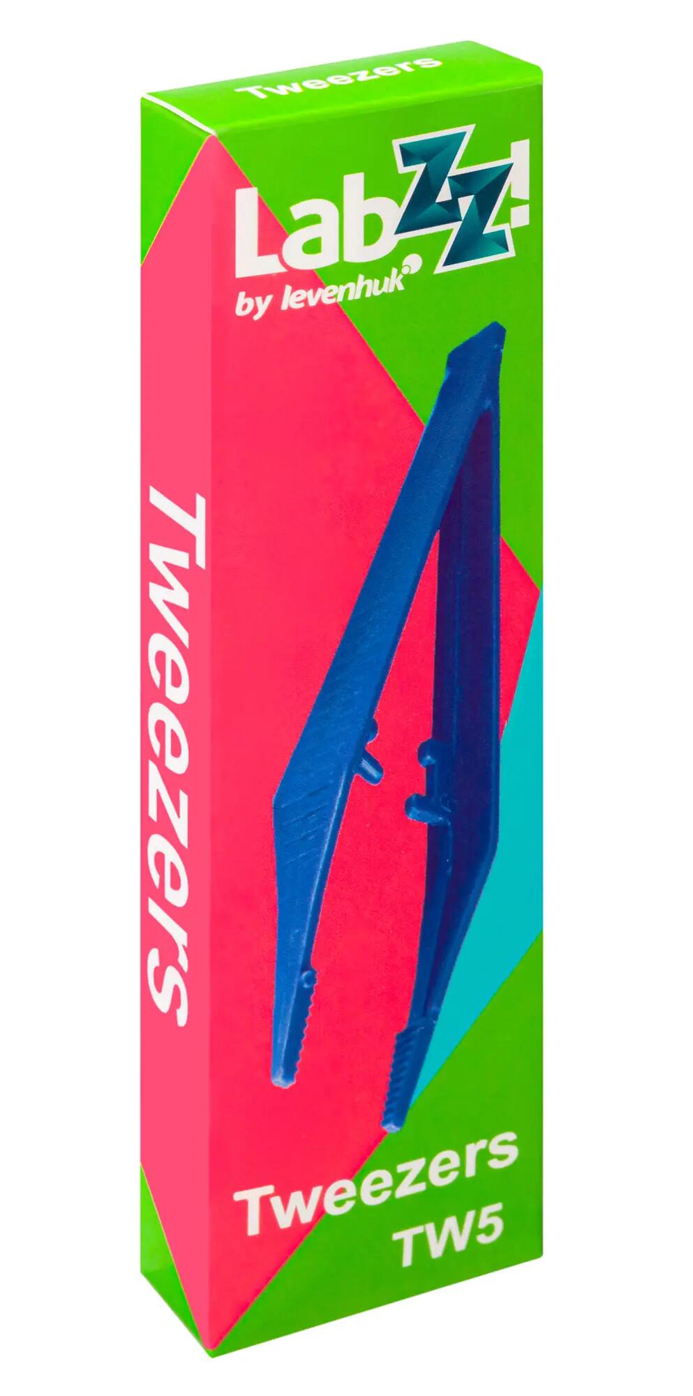 Pinzas entomológicas Levenhuk LabZZ TW5 - plástico negro 4/4