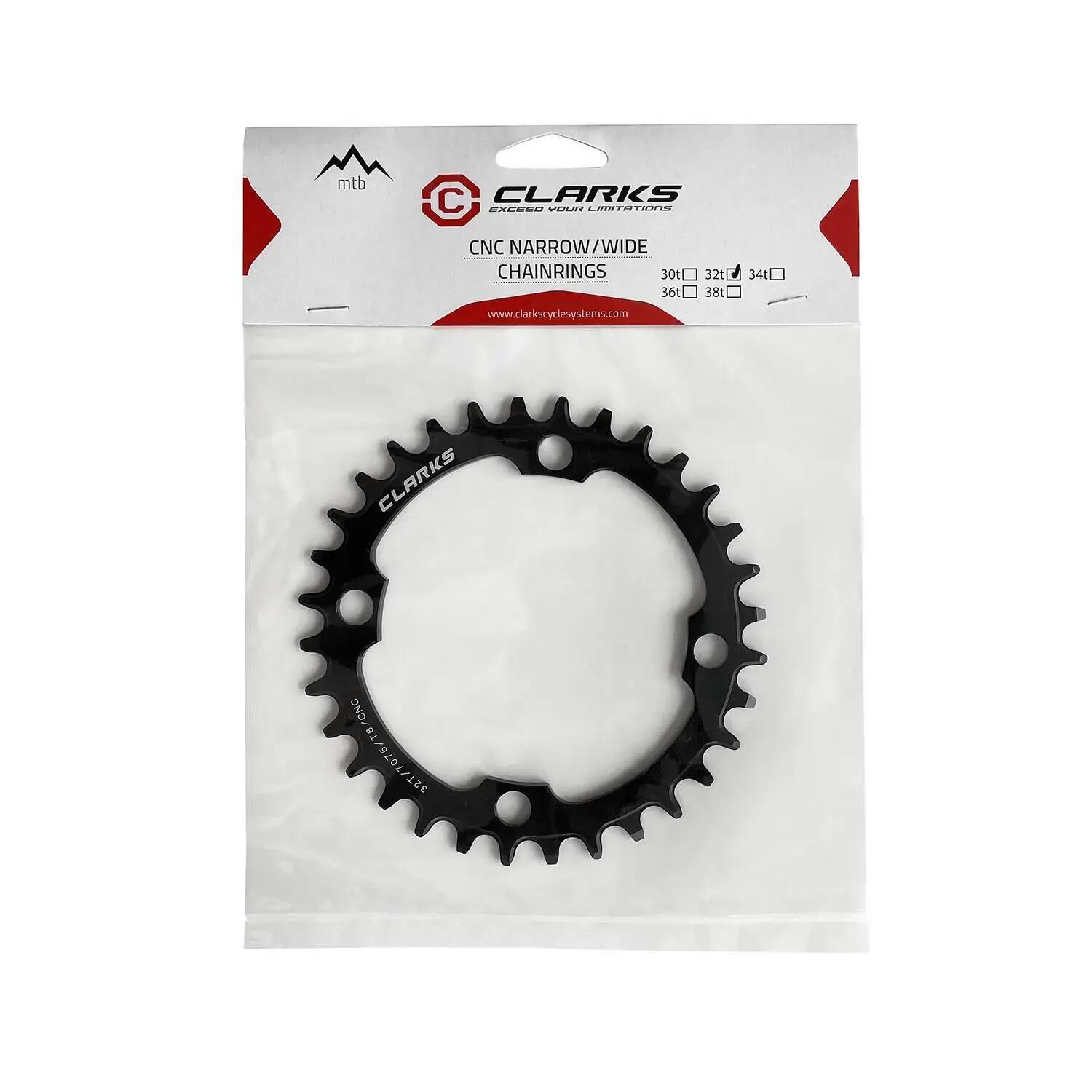 Guarnitura in alluminio Clarks Cycle Systems CCR-03 - 9-12v 2/2