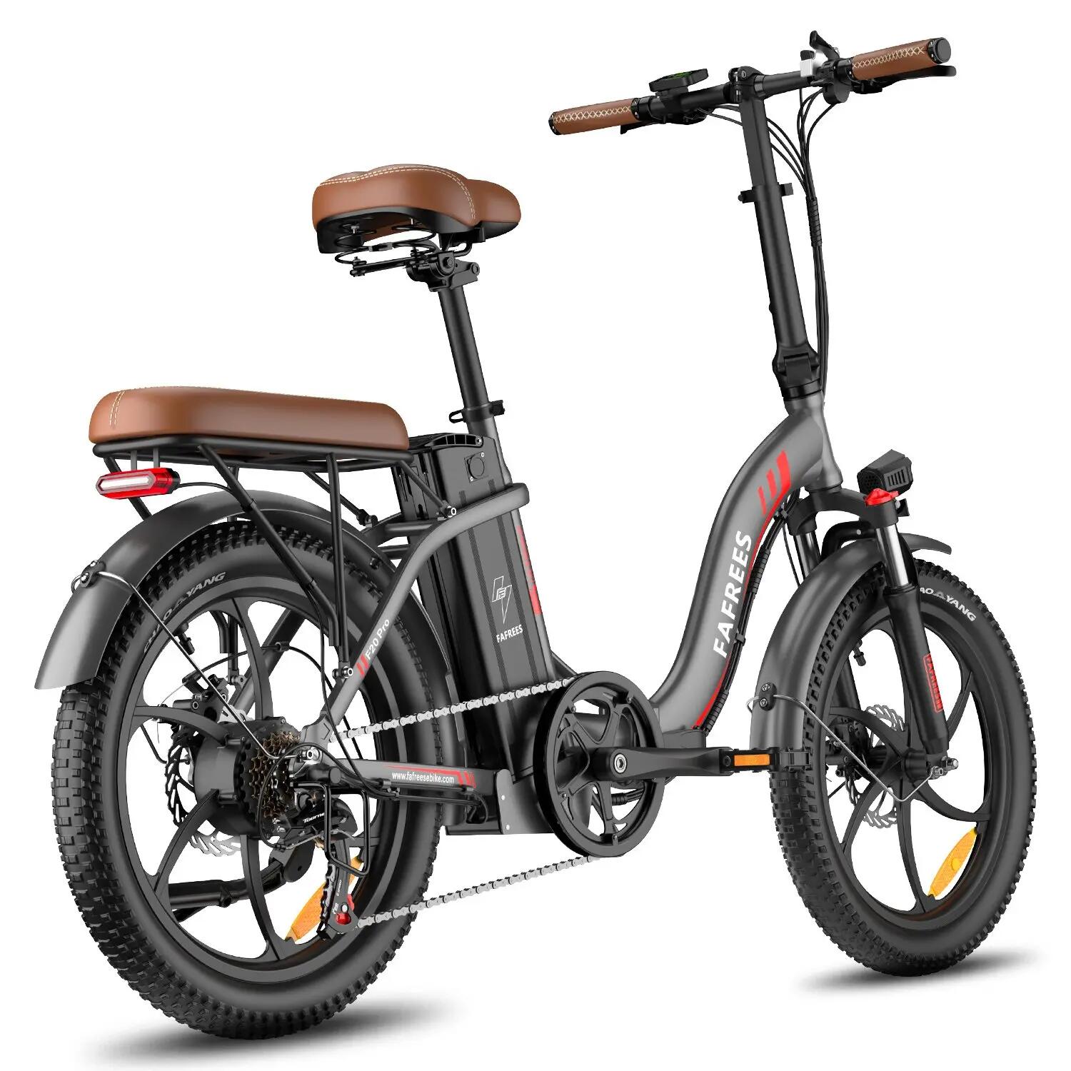 F20 Pro Bicicletta Elettrica Pieghevole 250W 36V 20Ah Autonomia 100km 3/7
