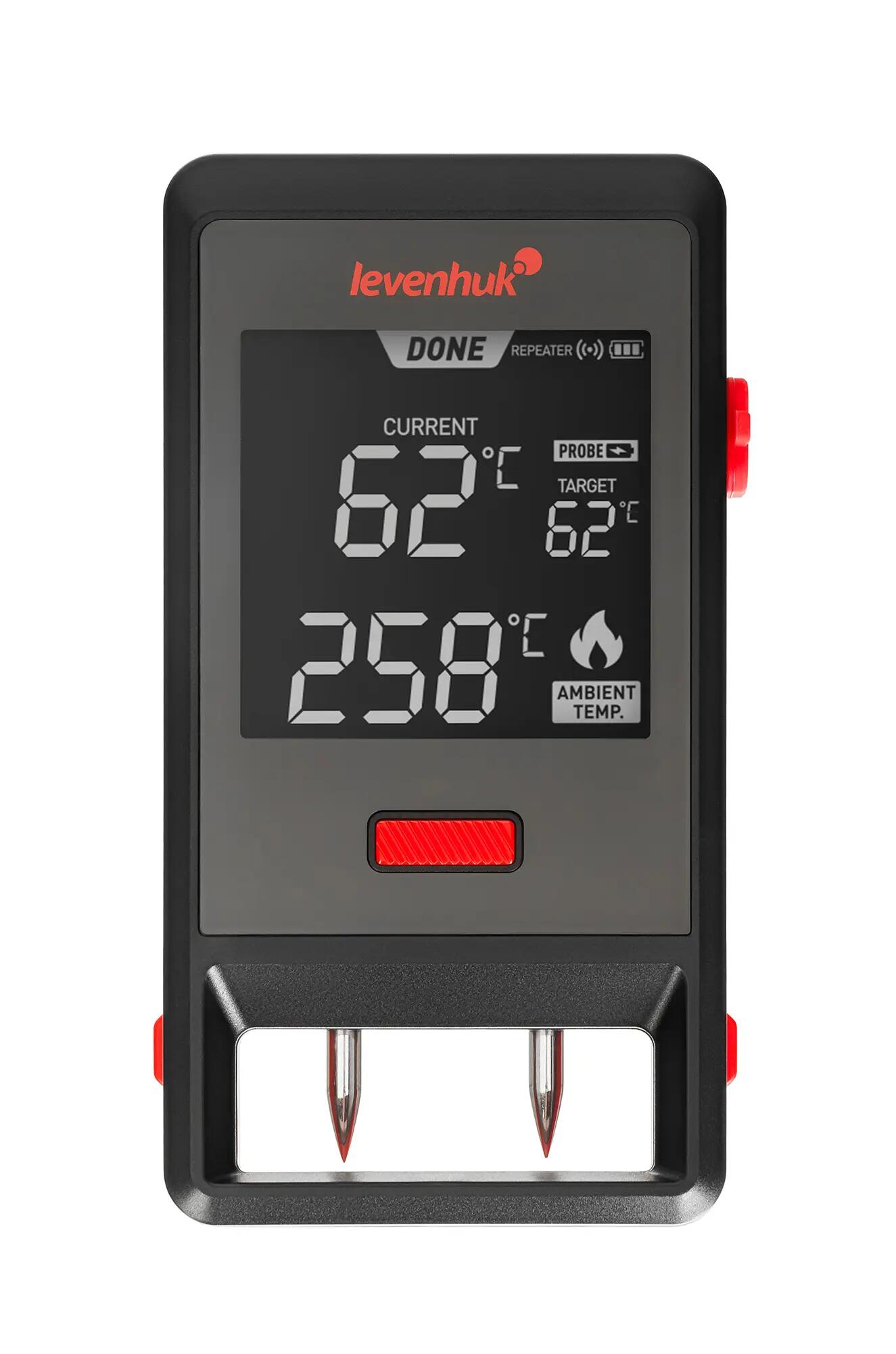Termometro cucina intelligente - Levenhuk Wezzer Grill BT50 - nero 3/6