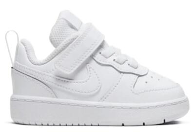 Scarpe - Walking - Bambini - Velcro Pelle - Court Borough Low 2 - Bianco