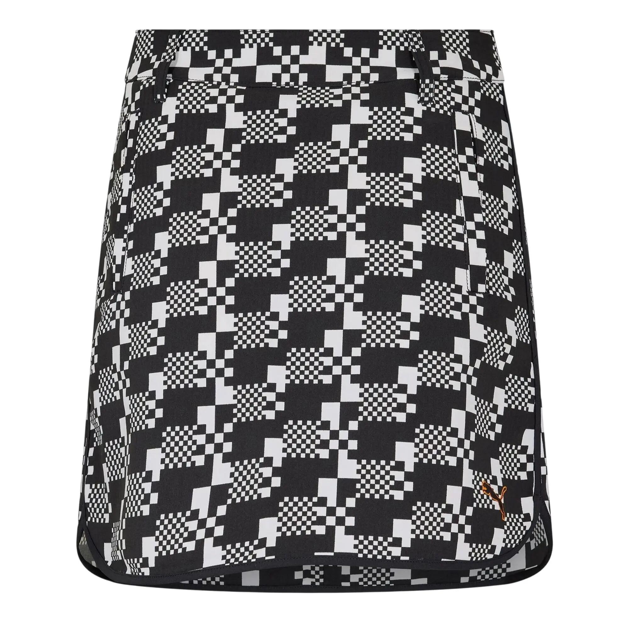 Gonna Golf Pied De Poule Donna Puma Nero 2/2