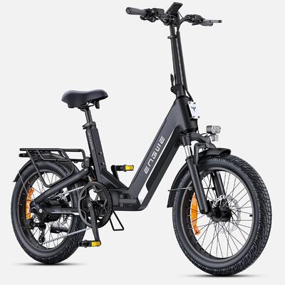 Engwe l20 3.0 boost compacte elektrische fiets - koppel 75 nm met 13,5ah 648wh