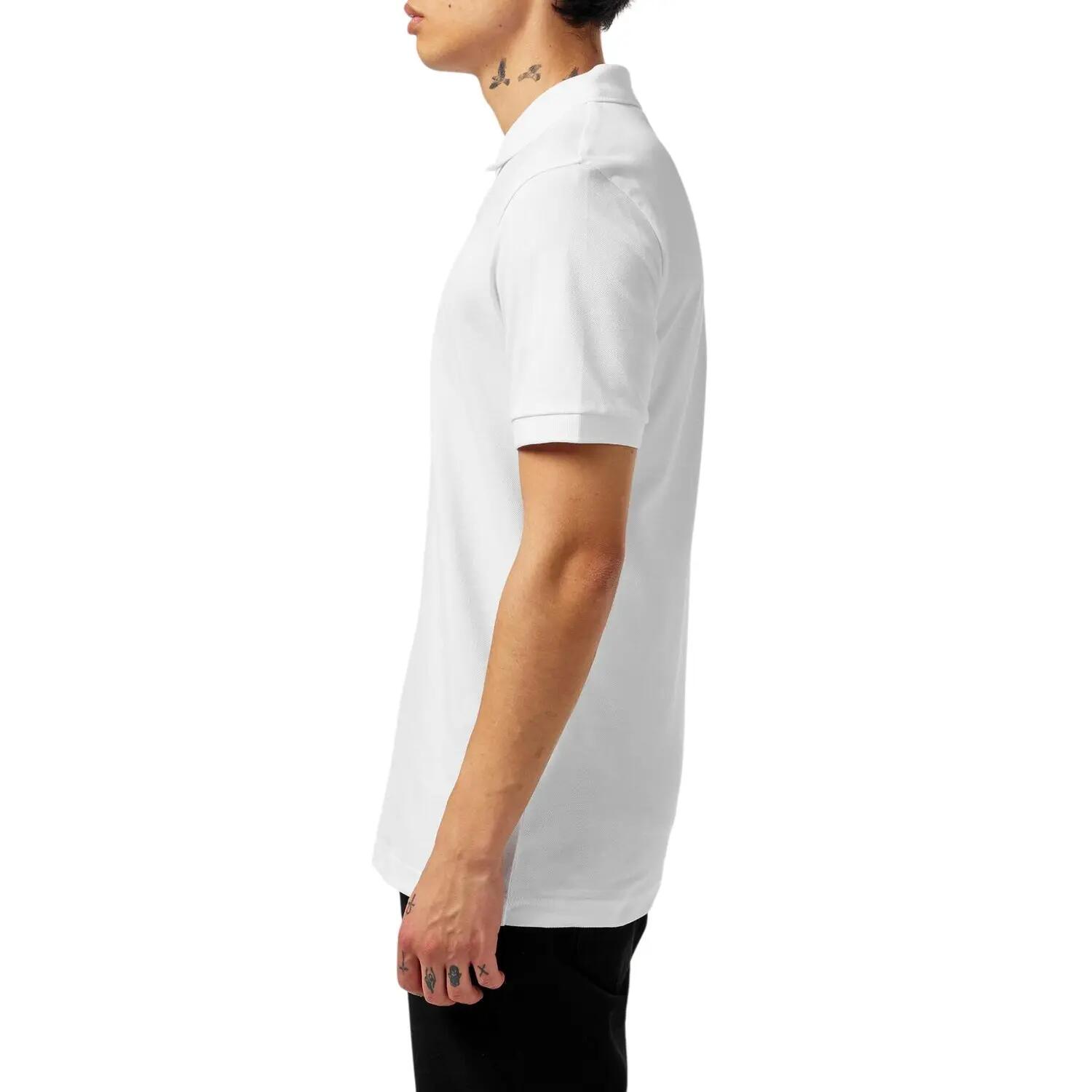 Poloshirt voor heren met Passenger Boxlogo (Wit) 4/4