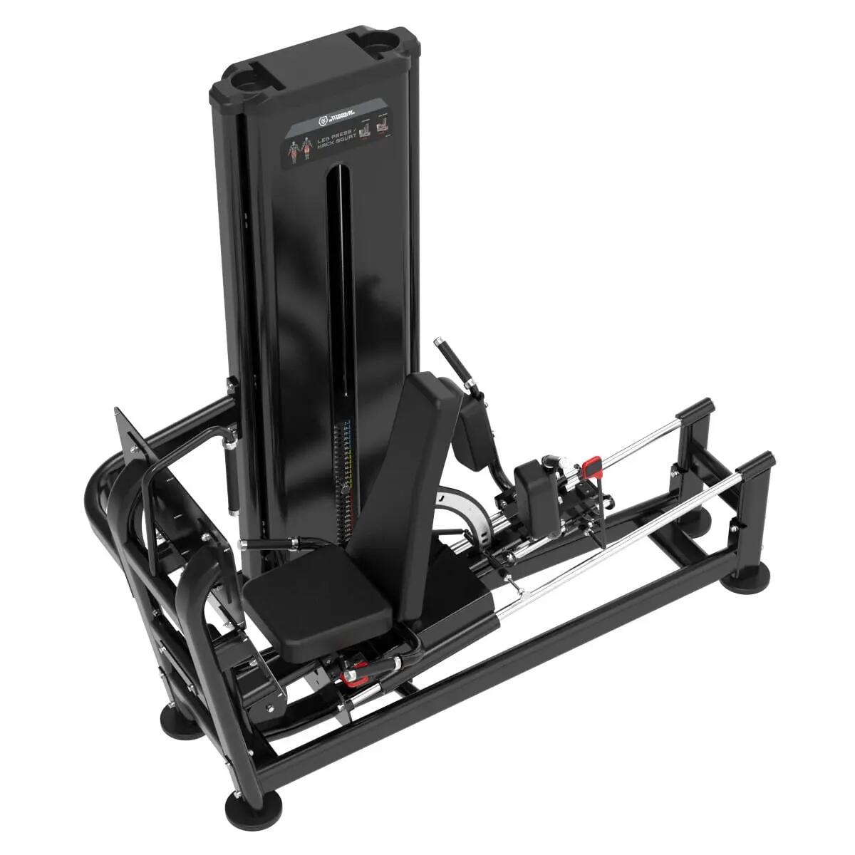 Dual Pressa Orizzontale per le Gambe / Squat 3/5