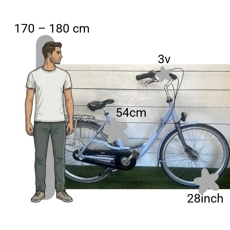 Bicicleta usada Montego Moederfiets 2/4