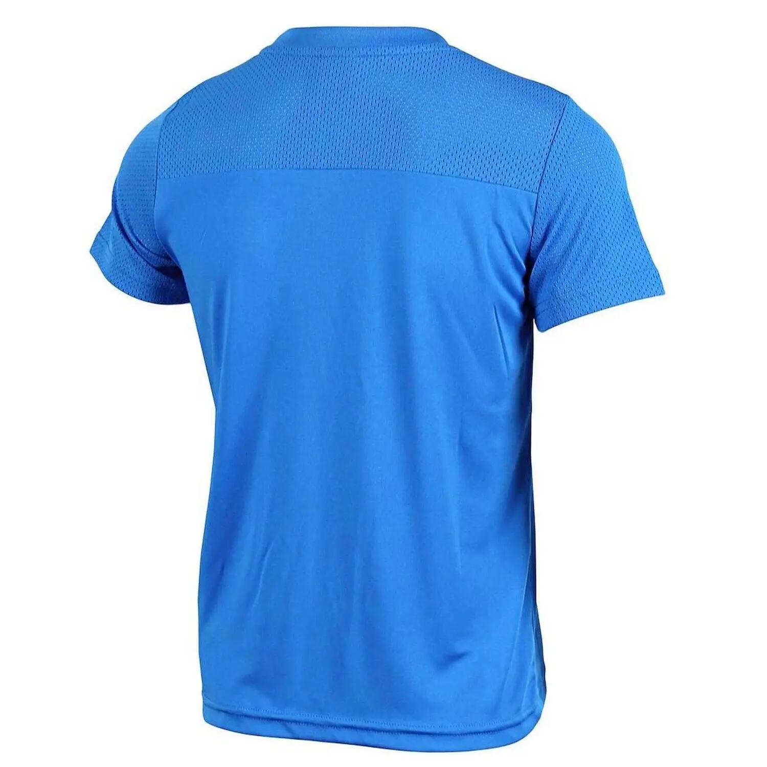 Tshirt Motif/style Logo Enfant (Bleu) 2/3