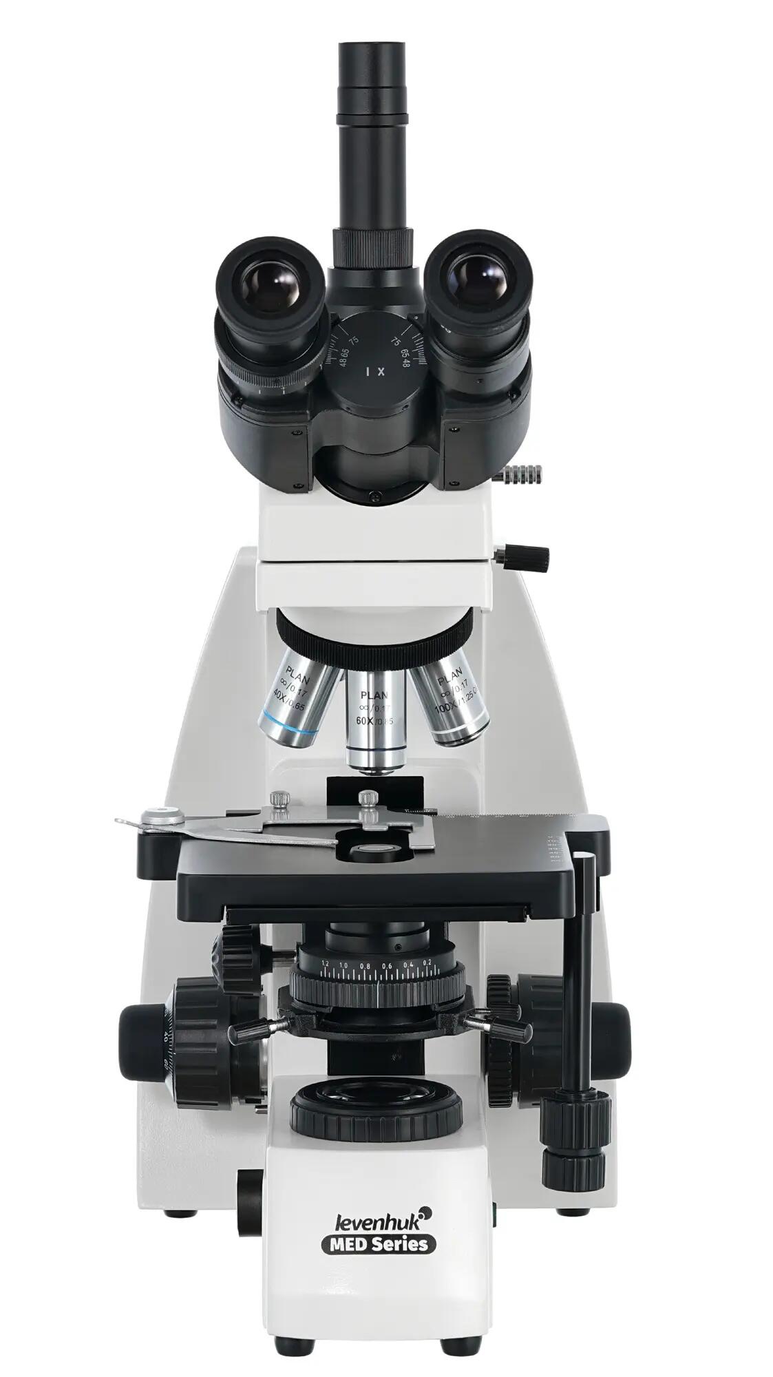 Microscopio trinoculare - Ricerca - Professionale - Levenhuk MED 40T - Nero 4/6
