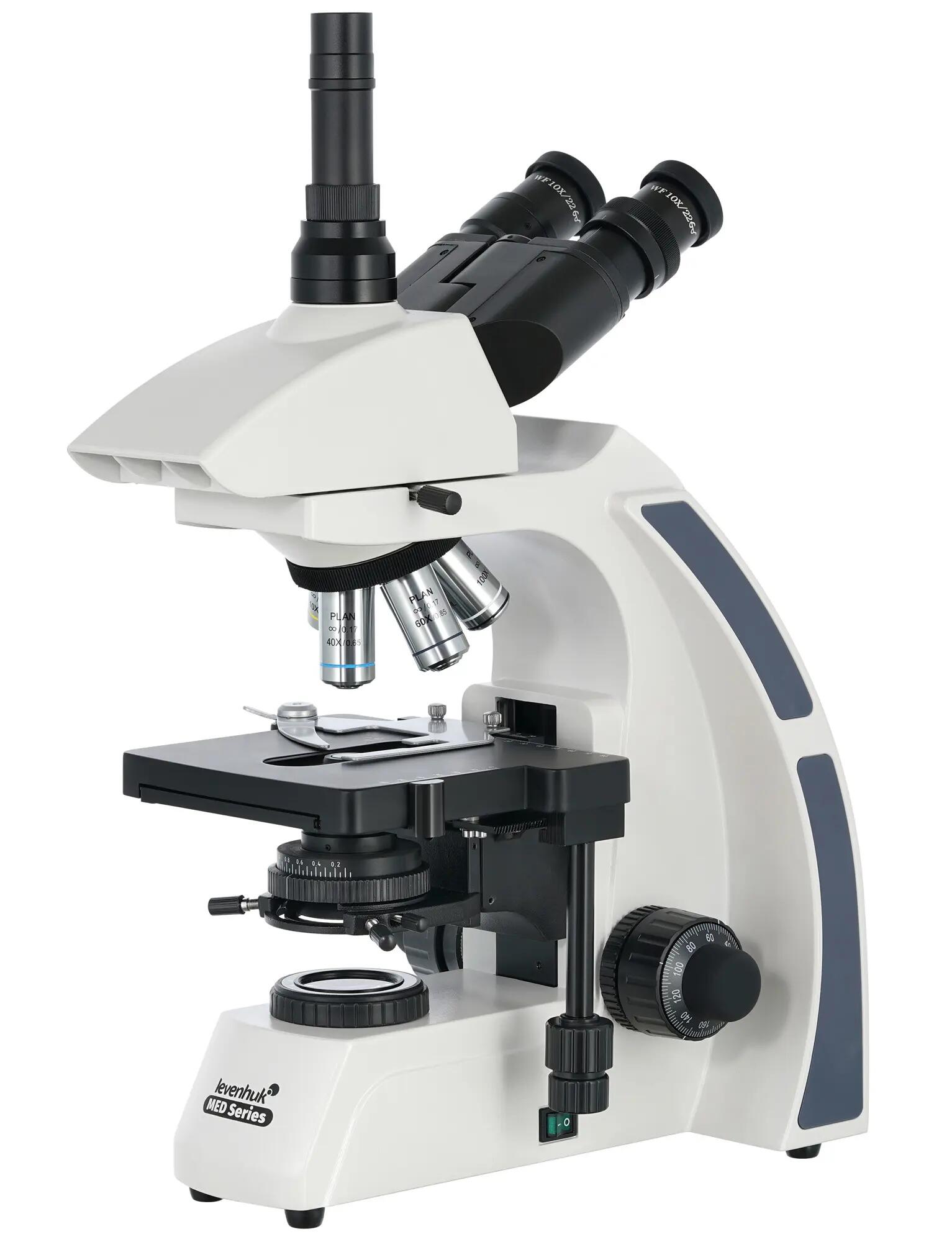 Microscopio trinoculare - Ricerca - Professionale - Levenhuk MED 40T - Nero 3/6