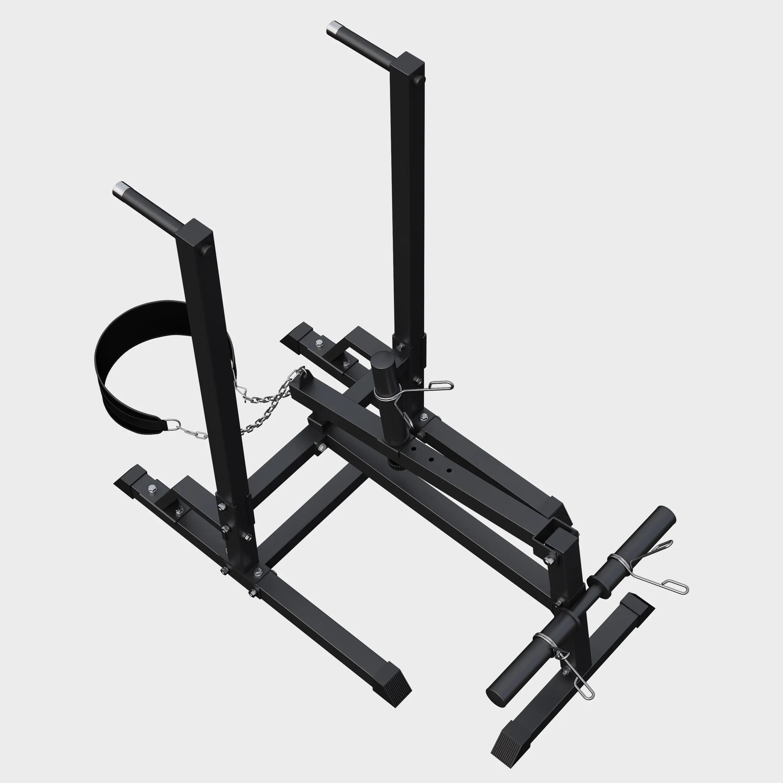 Station de dips à charge libre acier 200 kg – Musculation maison 3/10