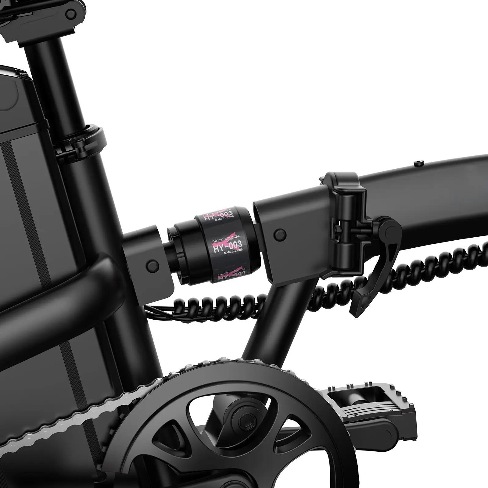 Składany rower elektryczny F1L – akumulator 48 V 7,5 Ah, silnik 250 W, 14" 4/7
