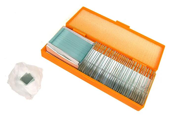 kit di vetrini preparati Levenhuk N38 NG - vetro trasparente 3/6