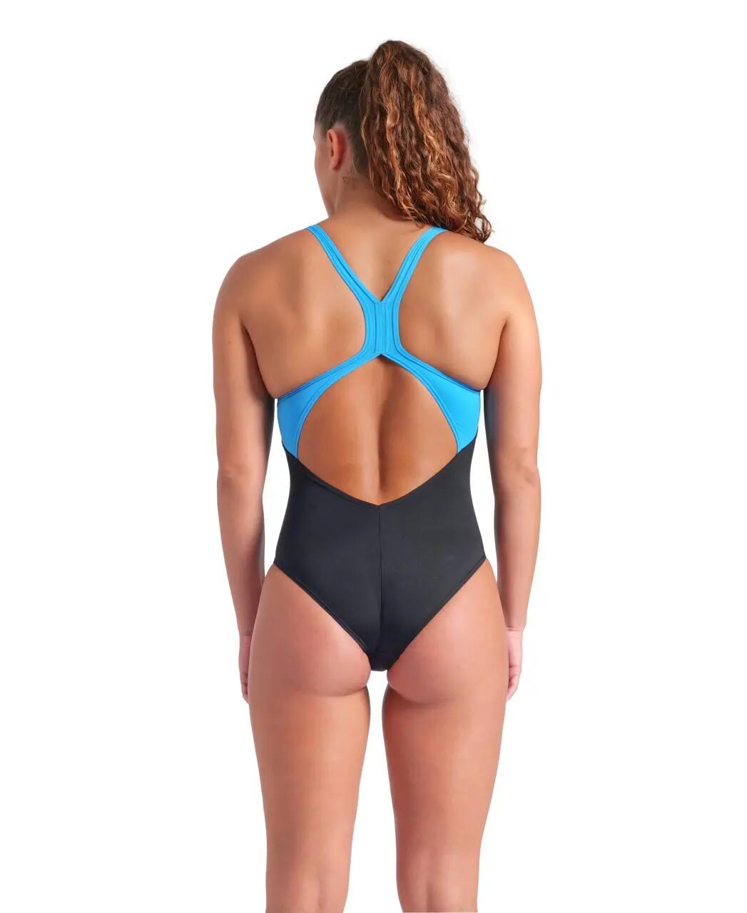 Maillot de bain Arena Ripples V Back Noir / Bleu 2/5