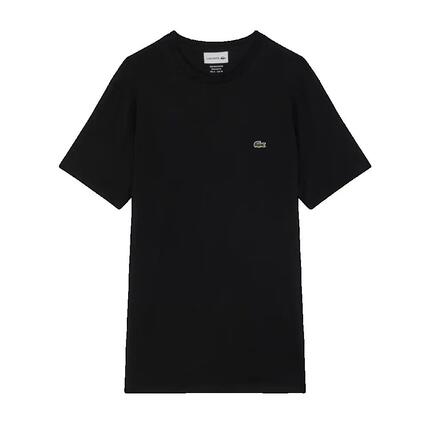 T-shirt Lacoste noir manches courtes col rond