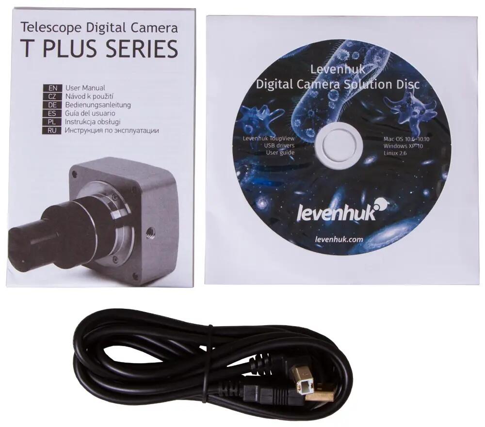 Camera per telescopio - Astrofotografia - Levenhuk T800 PLUS - Nero 4/6