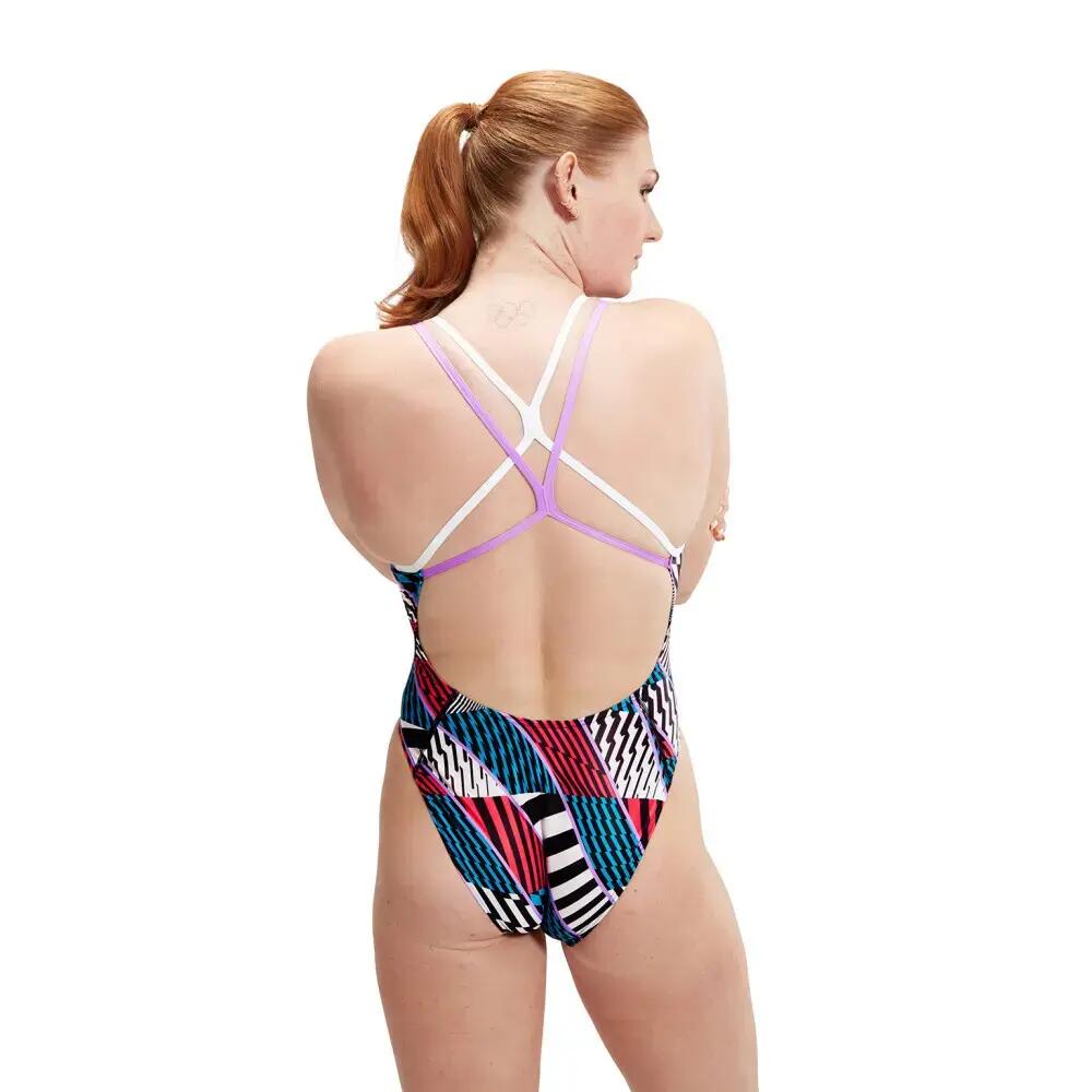 Costume da bagno donna a 1 pezzo Speedo Dig Starback 2/5