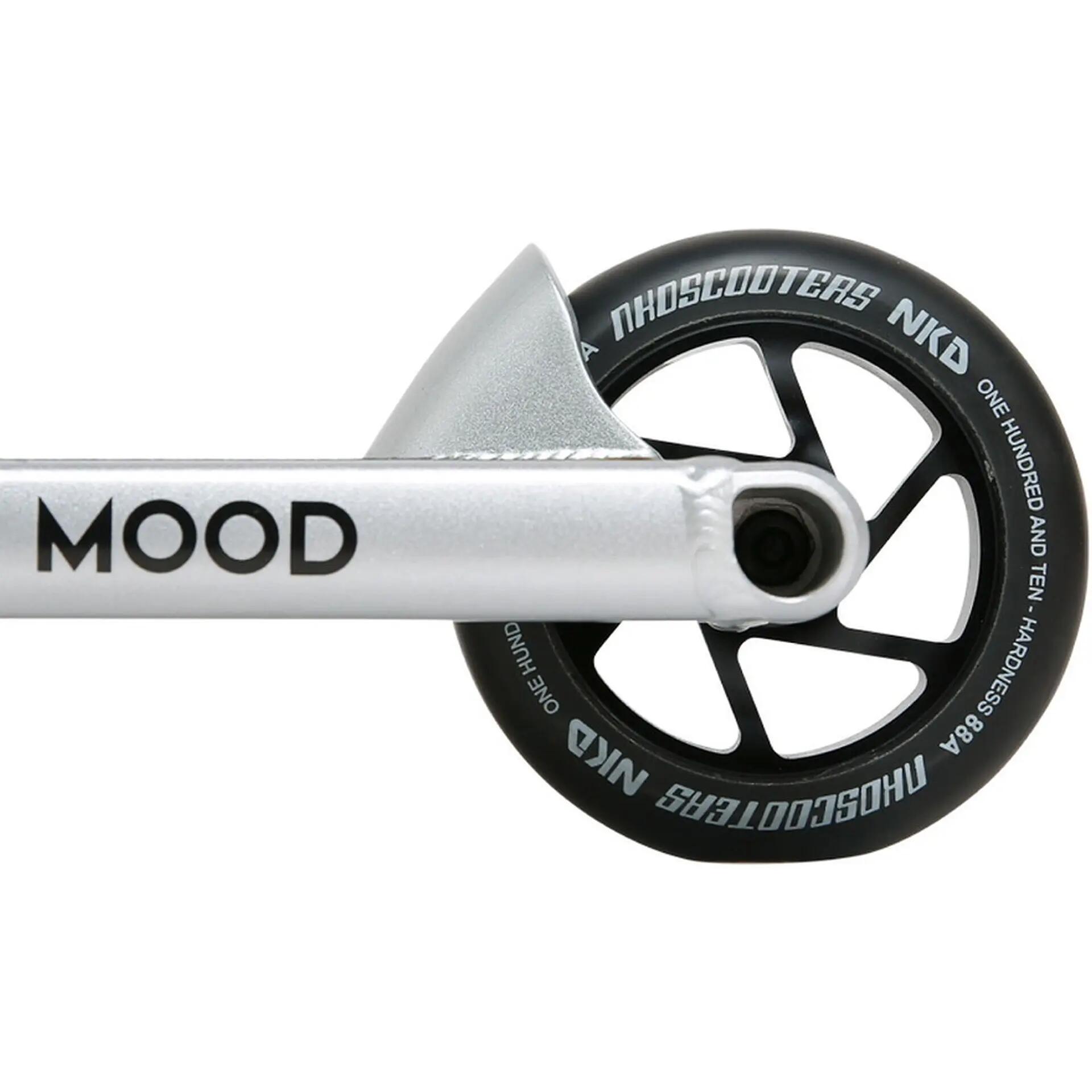 Stunt-Scooter MOOD, silber 3/4