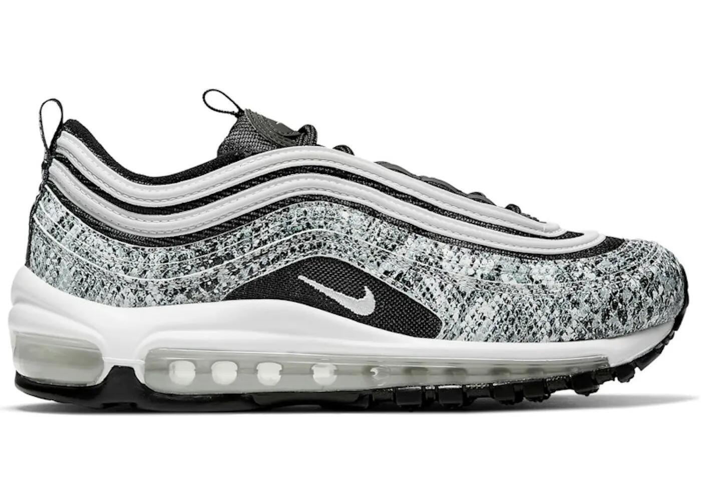 Damen - Walking - Schuhe - Leder, Air Max - Air Max 97 - Cocoa, White 2/3