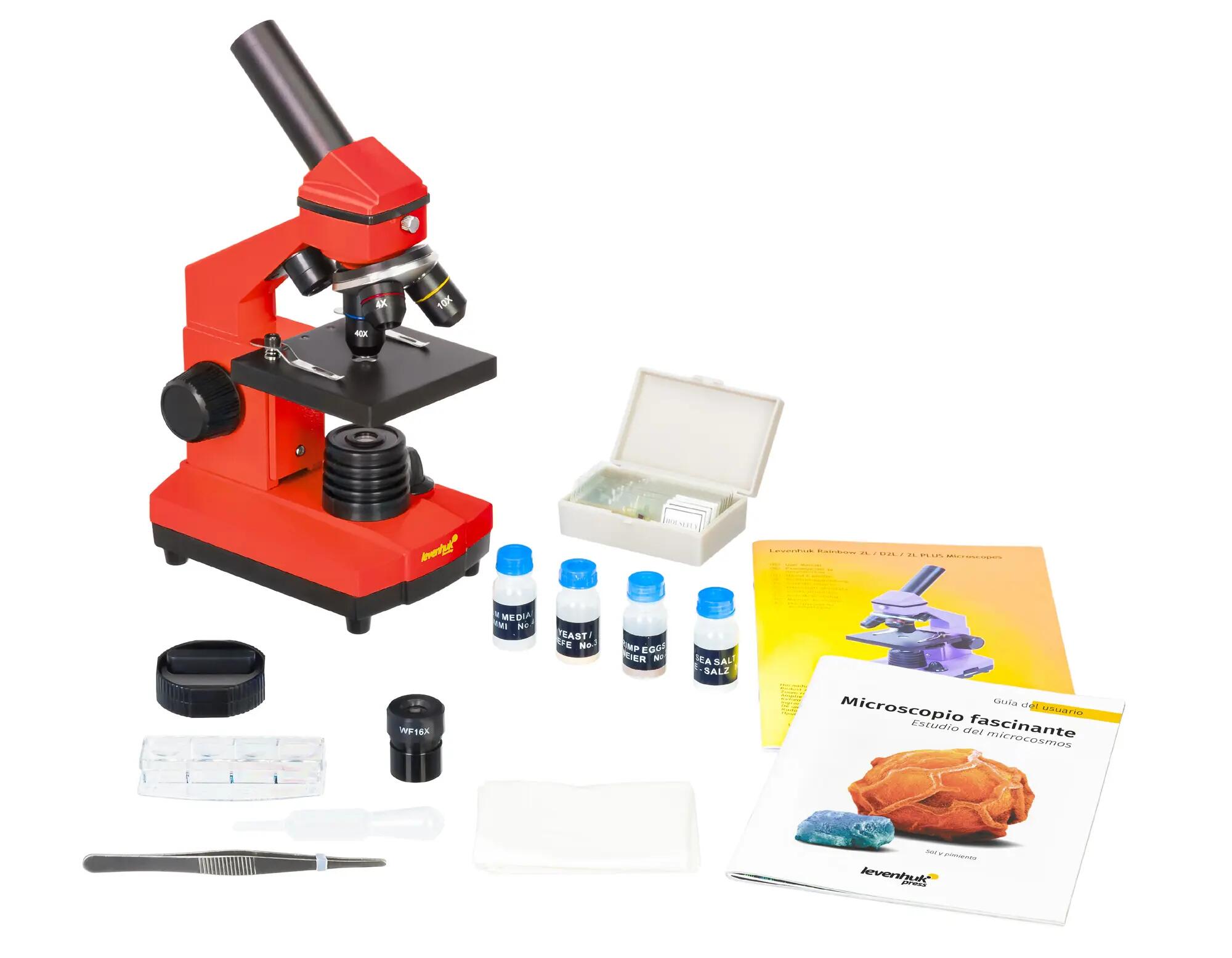 Microscopio educativo - 64-640x - Rainbow 2L PLUS 4/6