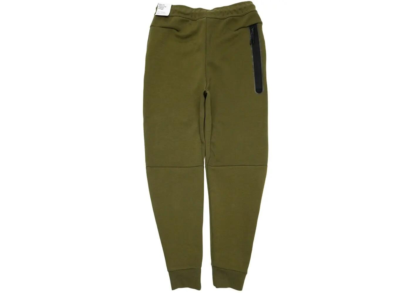 Pantalon - walking - homme - poche zippée - tech fleece - olive 3/3