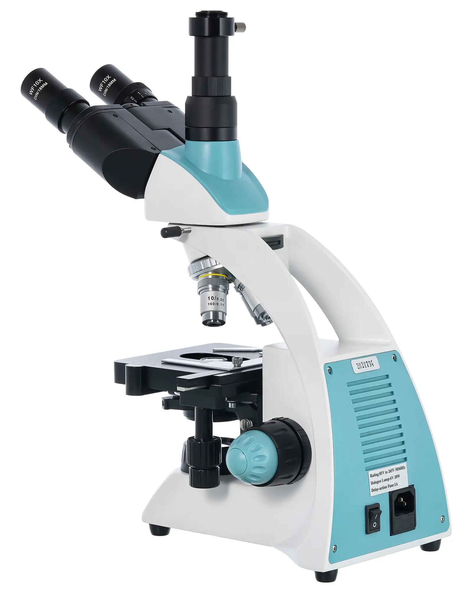 Microscopio trinoculare laboratorio - 40–1000x - Levenhuk 500T - nero 5/6
