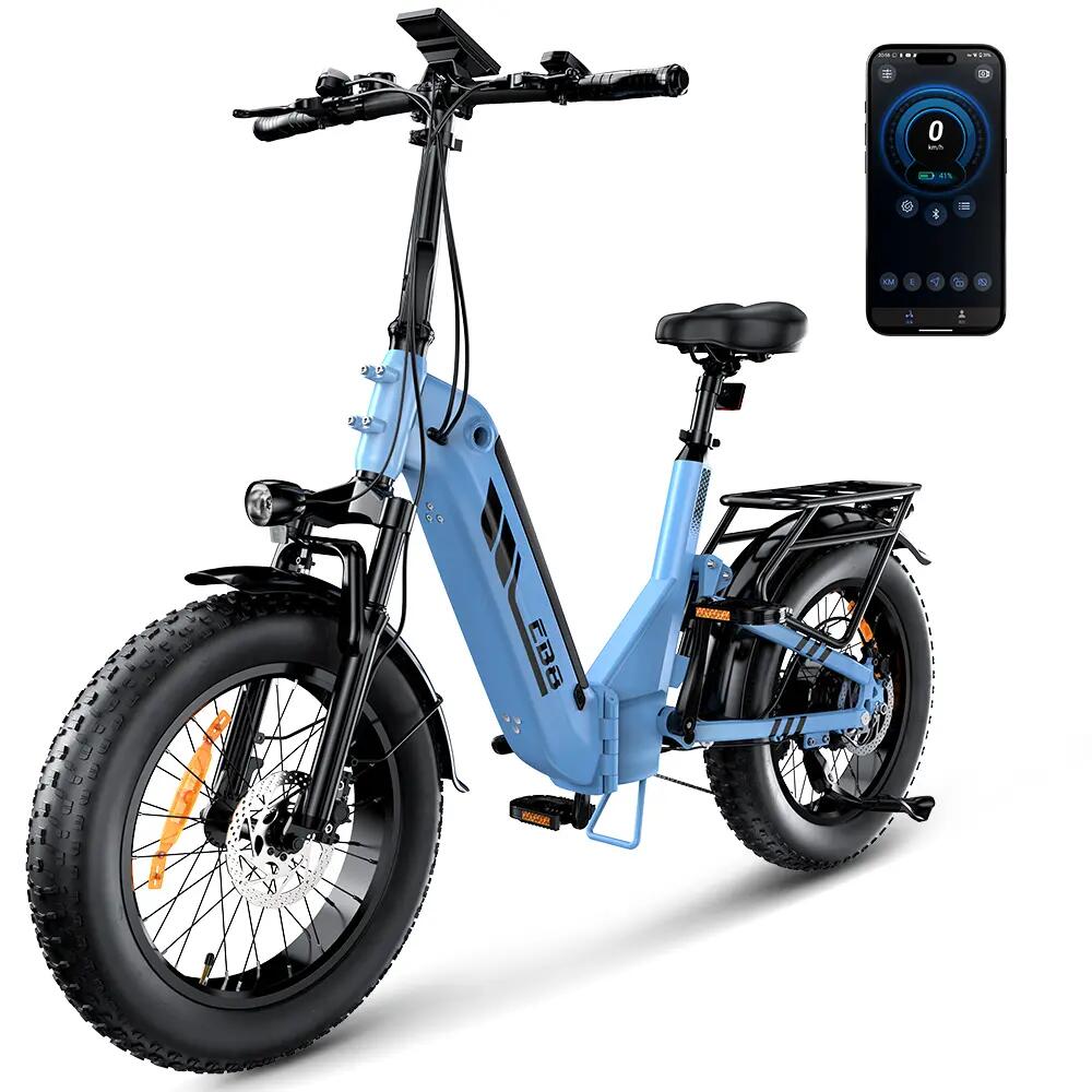 Elektrische fiets voor volwassenen iScooter EB8 48V 15Ah batterij 250W motor 4/15