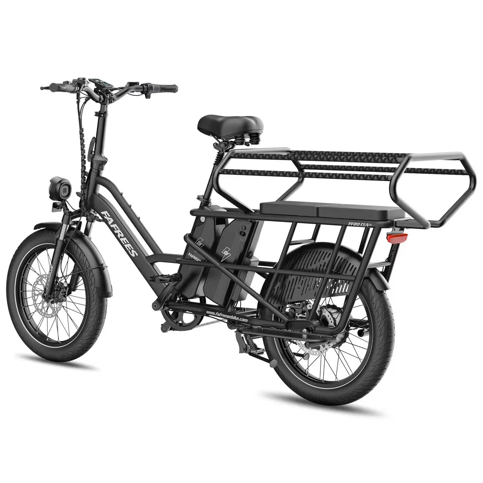 Cargo EBike FF20 CUV Batterie Doppie 12Ah 140 km Fat Gomme sedile posteriore 2/6