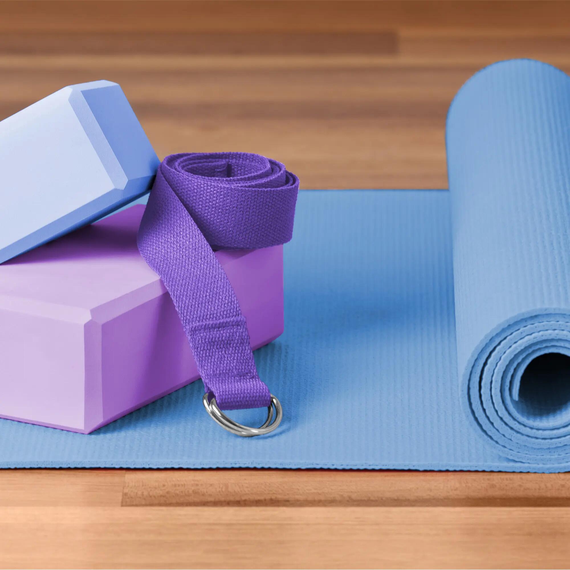 Pasek do jogi rozciągania yoga belt taśma materiałowa do stretchingu Rebel 5/6