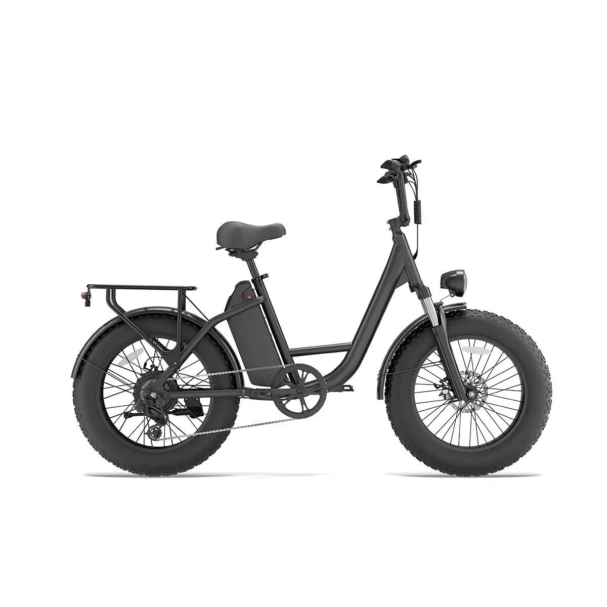 Bicicletta elettrica URLIFE E20 Pro con batteria da 48V 15.6Ah, pneumatici 20x4 2/6