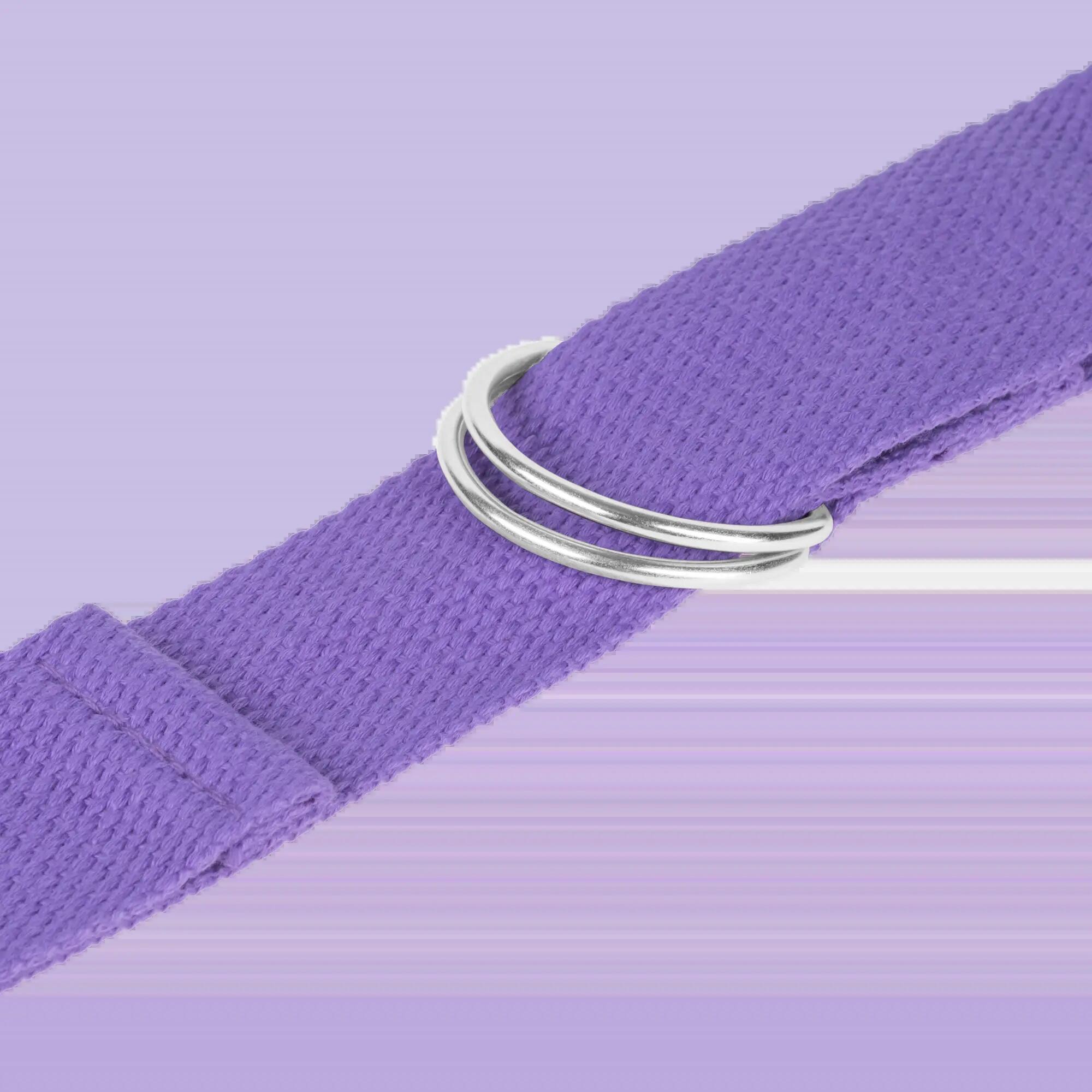 Pasek do jogi rozciągania yoga belt taśma materiałowa do stretchingu Rebel 4/6