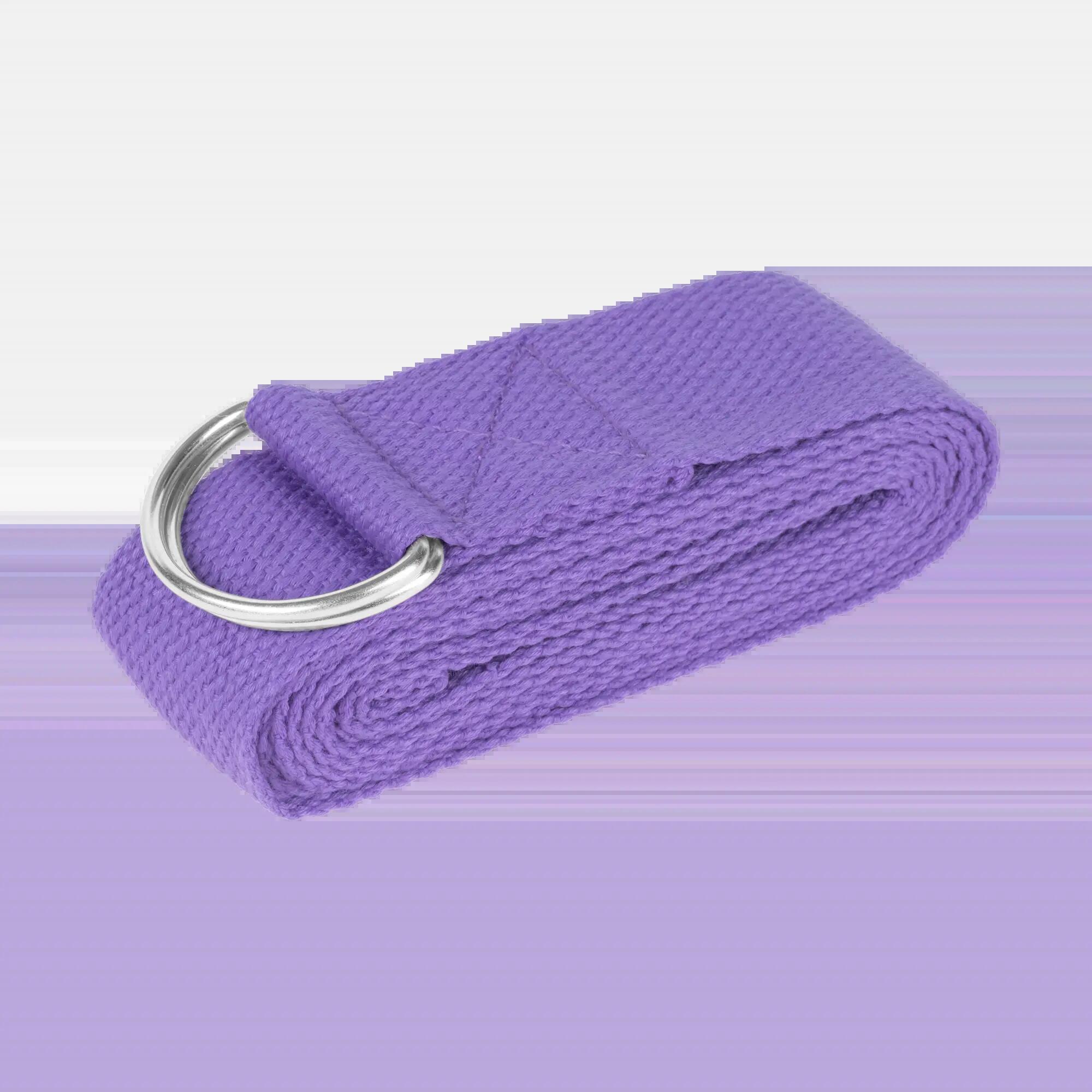 Pasek do jogi rozciągania yoga belt taśma materiałowa do stretchingu Rebel 3/6