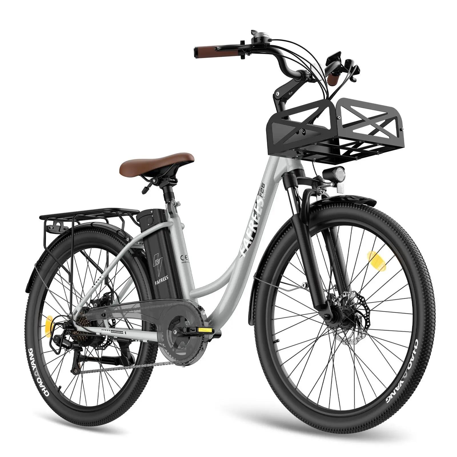 Bici Elettrica F26 Lasting 26" 250W Batteria 36V 25Ah 80km LCD 7 Marce 6/6