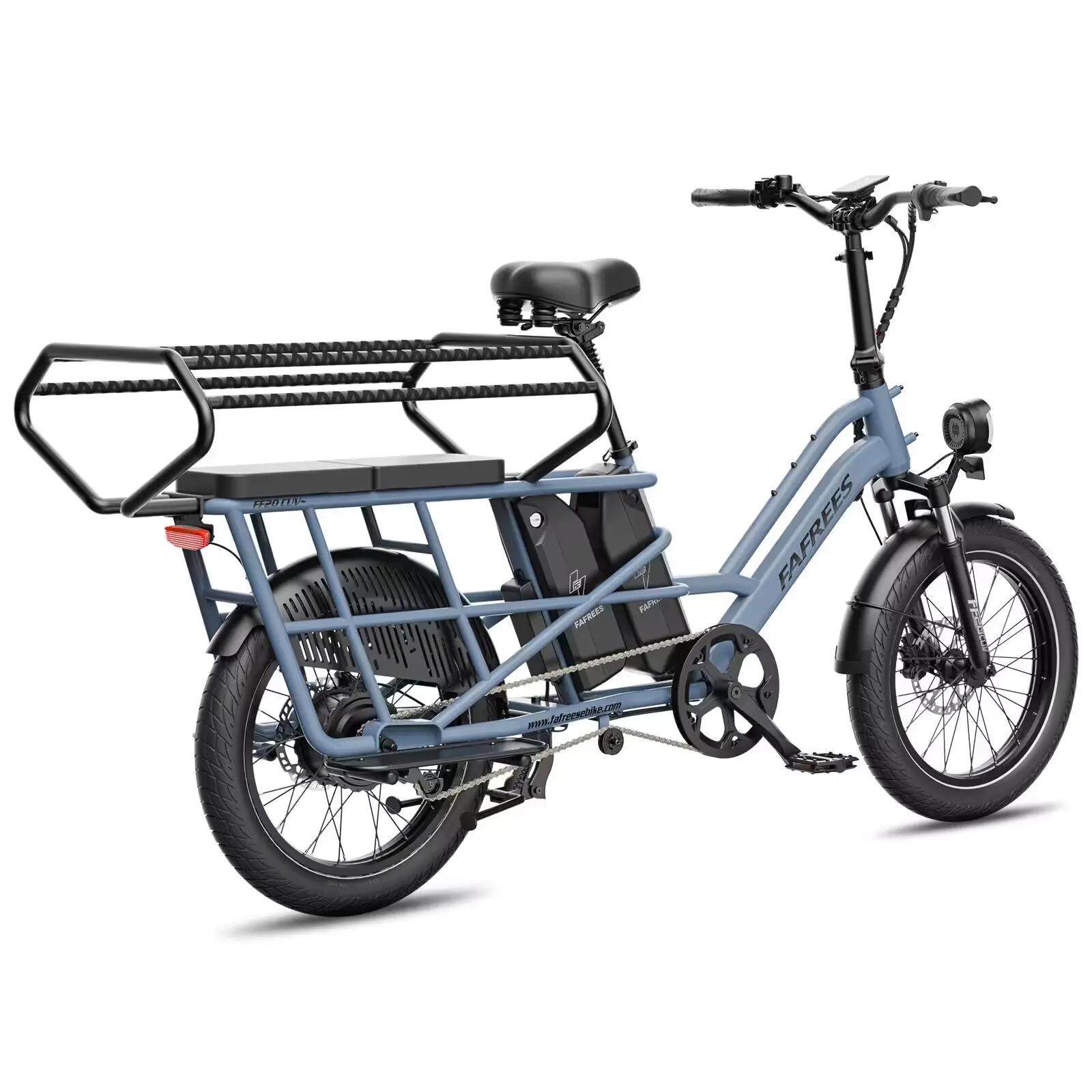 Cargo EBike FF20 CUV Batterie Doppie 15Ah 170 km Fat Gomme sedile posteriore 2/7