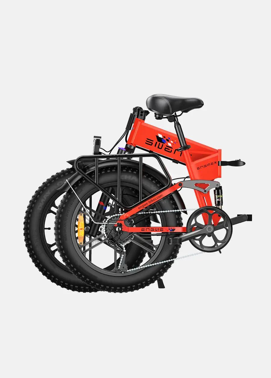 Bicicleta eléctrica plegable con suspensión completa ENGWE Engine X de 250 W 2/4