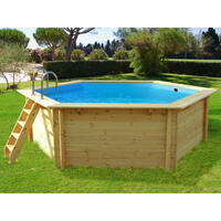 Piscine bois Hawai - 4.10 x 1.18 m