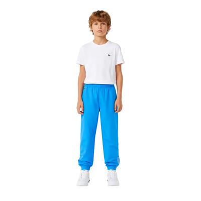 Lacoste sport trainingsbroek nylon blauw