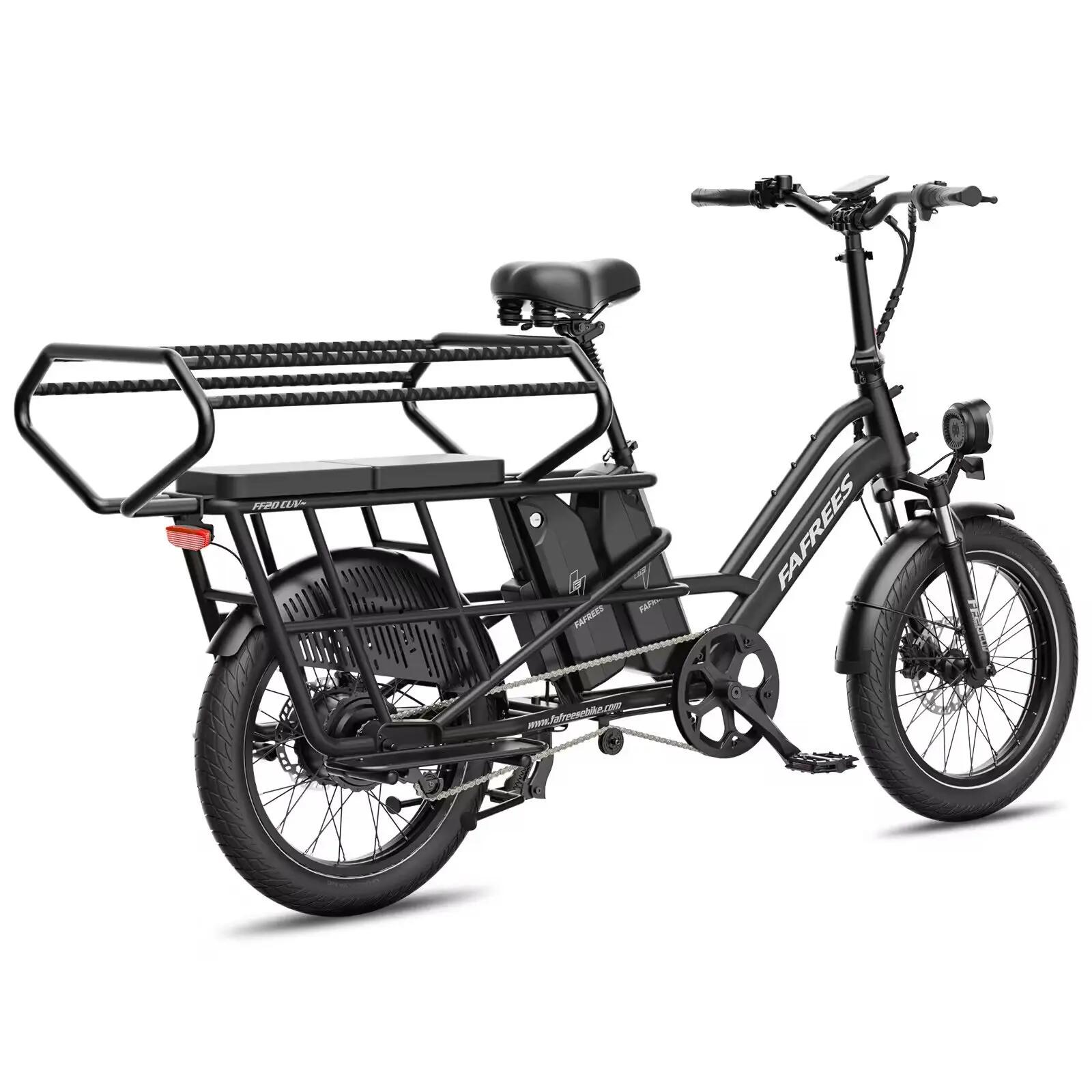 Cargo EBike FF20 CUV Batterie Doppie 15Ah 170 km Fat Gomme sedile posteriore 2/6