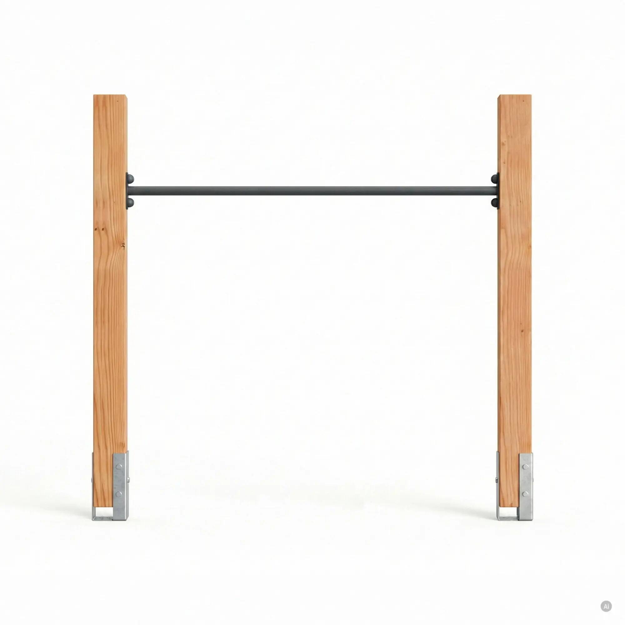 Linea Robust 110 barre fixe en bois 2/4