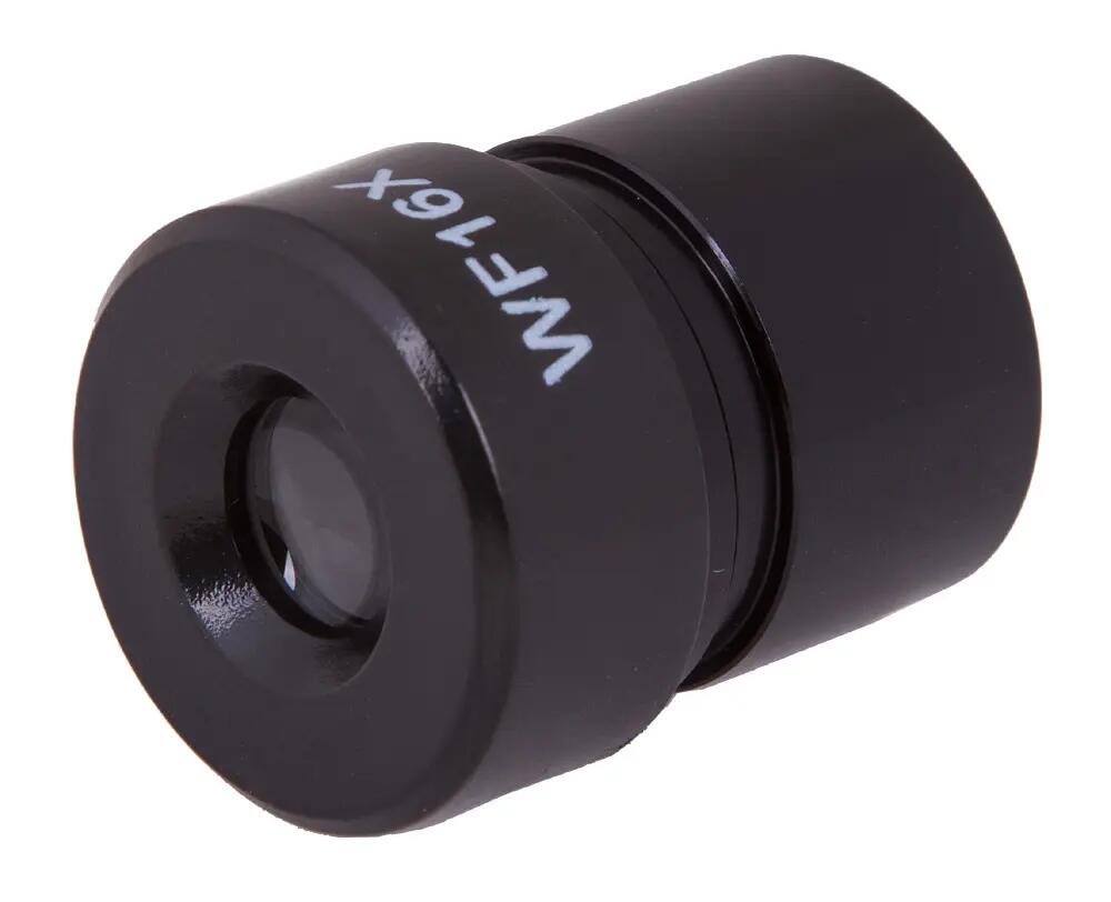 Oculare per microscopio - Campo ampio, 16x - Levenhuk Rainbow WF16x 2/4
