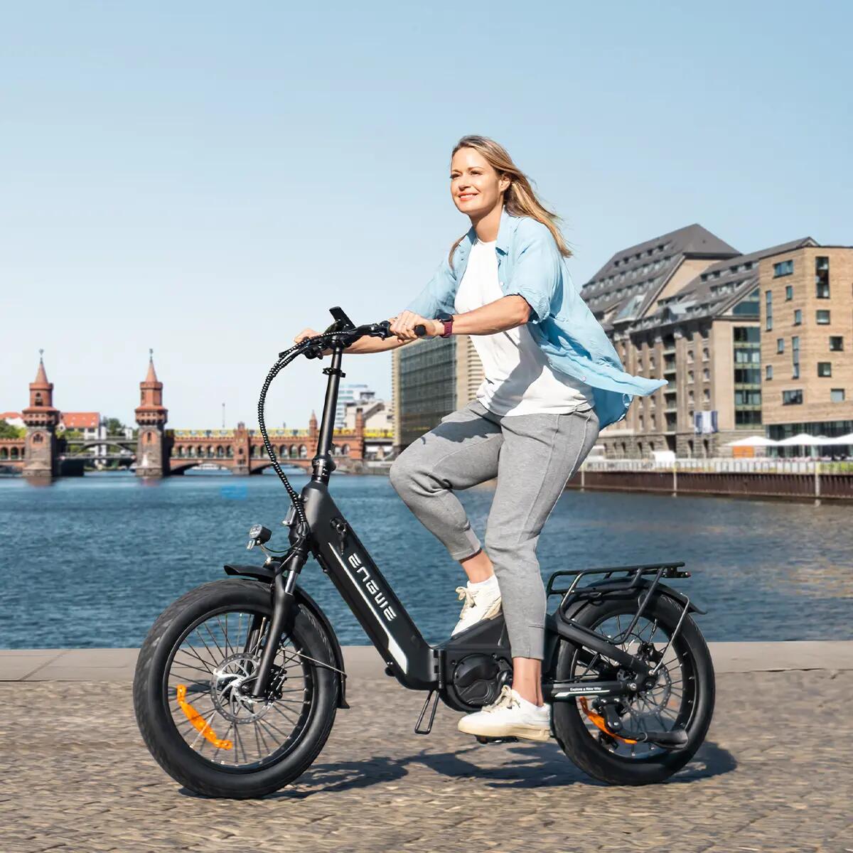 Vélo électrique compact ENGWE L20 3.0 Pro, couple 100 Nm, batterie 15 Ah 4/7
